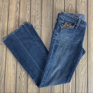 PAIGE Jeans Fairfax Bootcut Low Rise Size 28